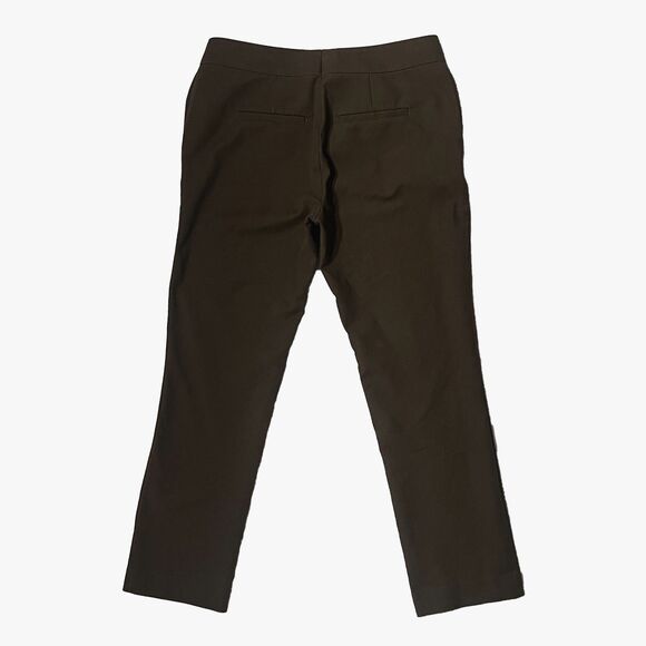 Ann Taylor Devin Fit Slim Tailored Ankle in Olive - Picture 5 of 8